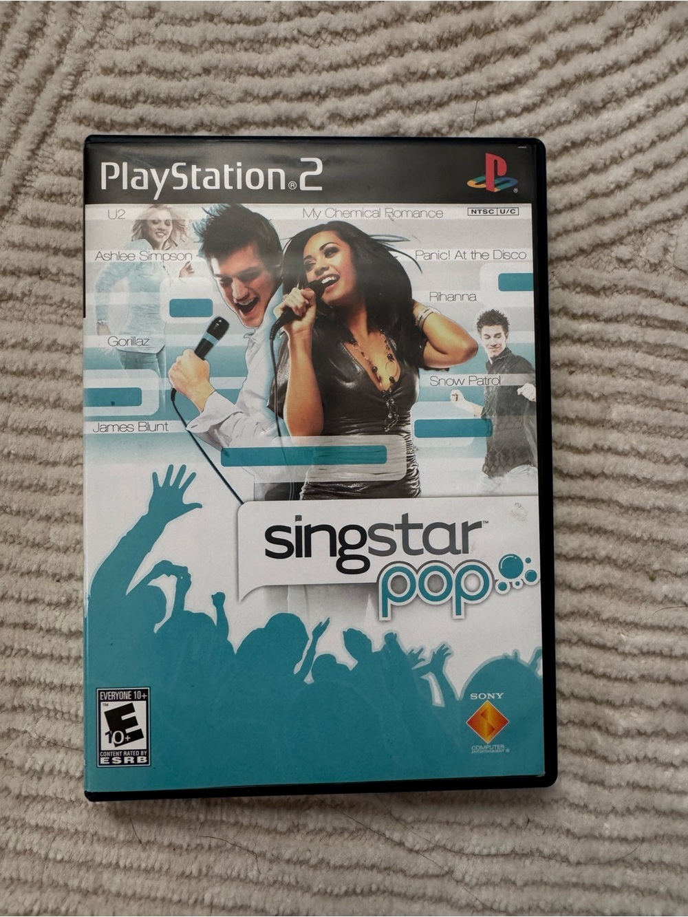Sony PlayStation 2 SingStar Pop (Teal, Black, White)
